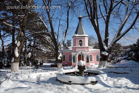 Фоторепортаж "Зимнее путешествие к Топловскому женскому монастырю и Белой скале"